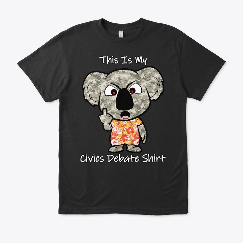 Civics Debate Bear