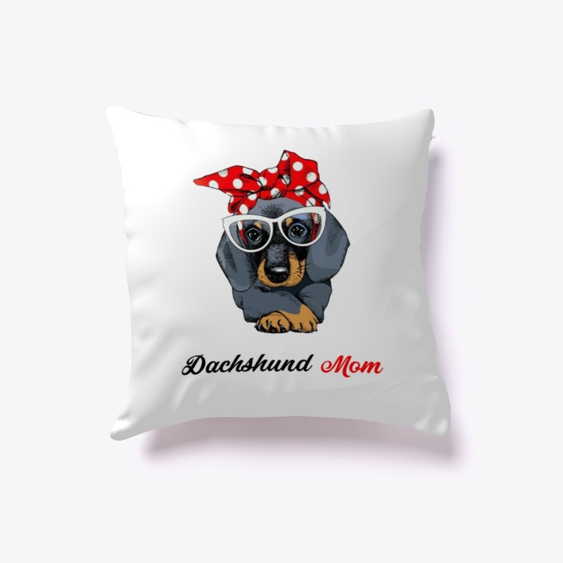 Vintage Dachshund Puppy Mom
