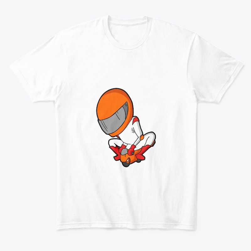 Helmet Man T-shirt Design