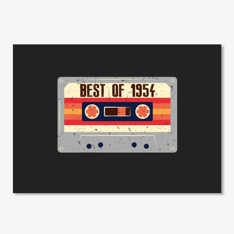 Vintage Best Of  1954 Birthday Gift