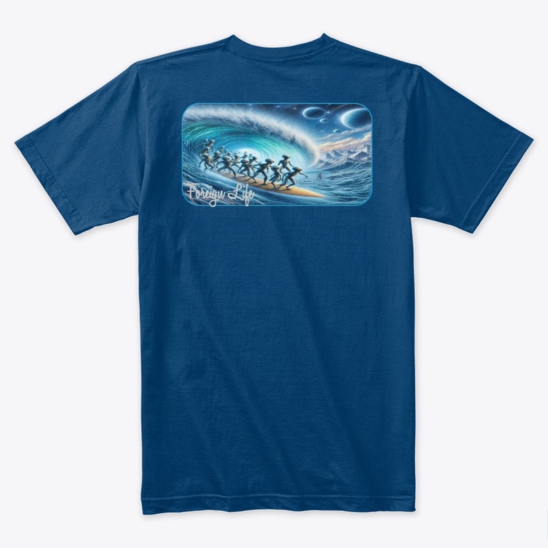 Foreign Life Aliens Surfing