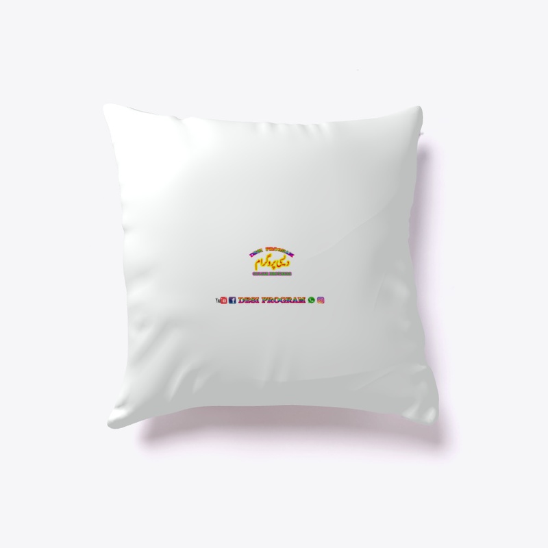 Desi Program Pillow