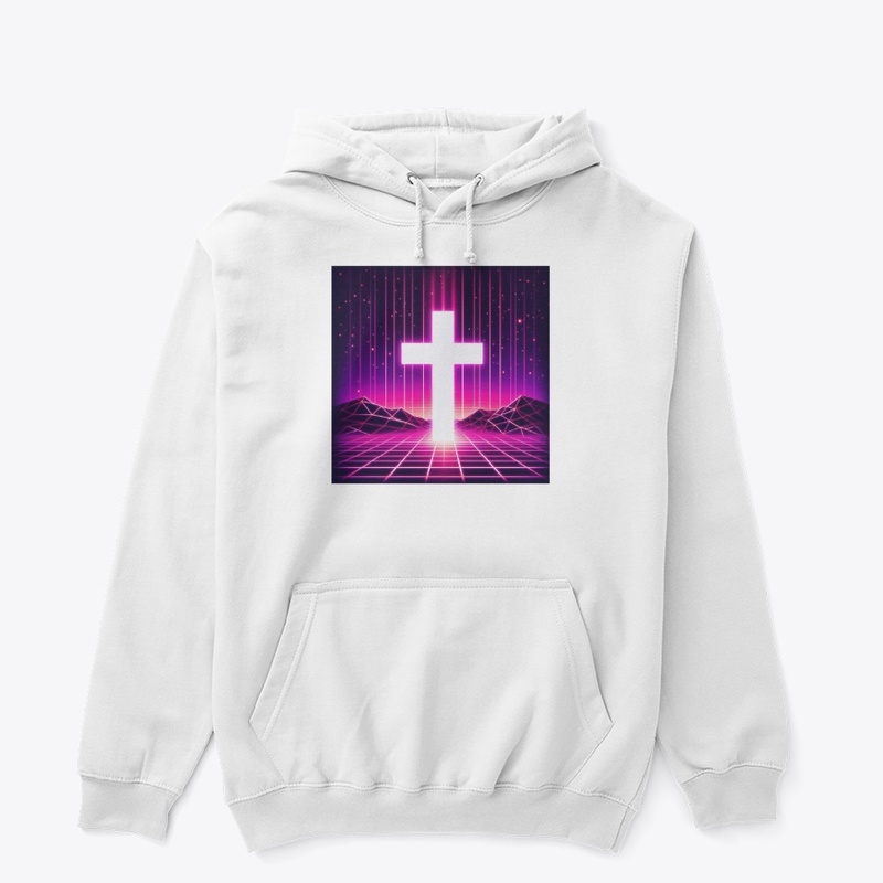 Jesus Saves - Vaporwave Cross Tee