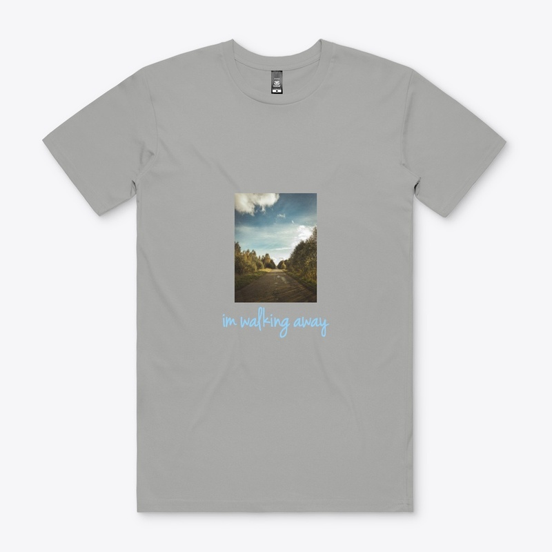 im walking away bag