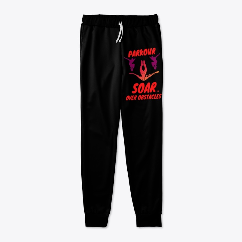 Soar Parkour Red Letters