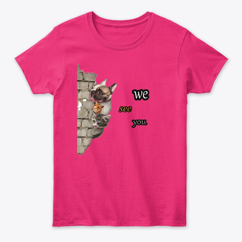cute surveillance team T-shirt