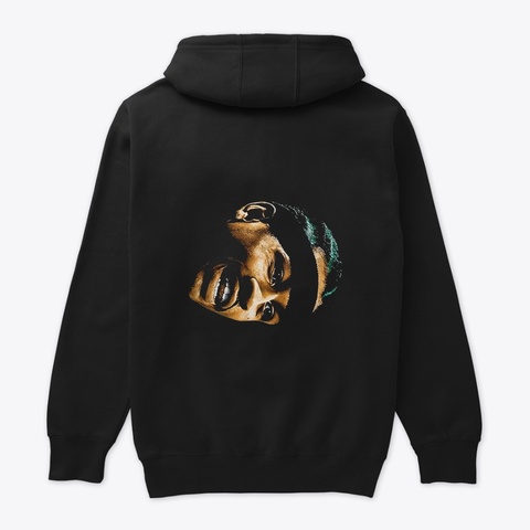 S Black T-Shirt Back