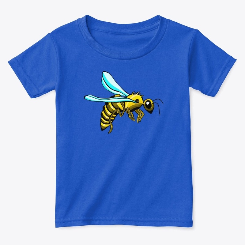 Shiny Honey Bee - Honey Bee Shirt Design