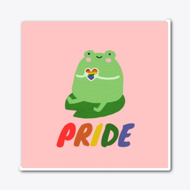 PRIDE cute frog items