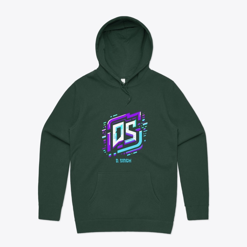 D Singh Stencil Hoodie