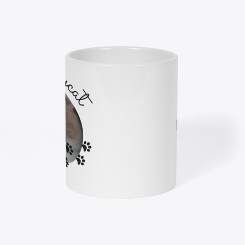 Sasssssy Cat Coffee Cup White Maglietta Right