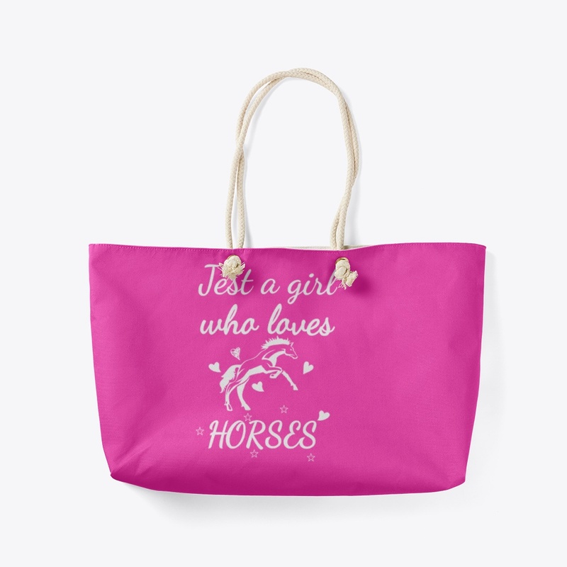 horses girl design