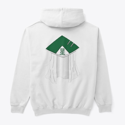 Hoshikage.  White Maglietta Back