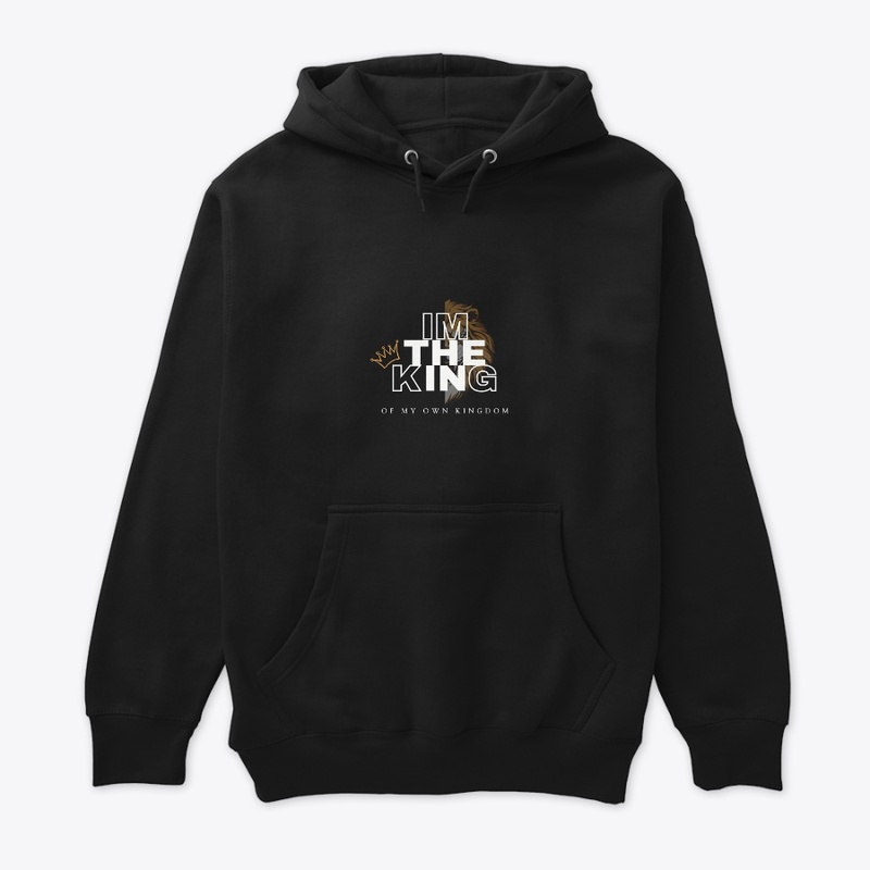 I am the king  black t shirt for men 