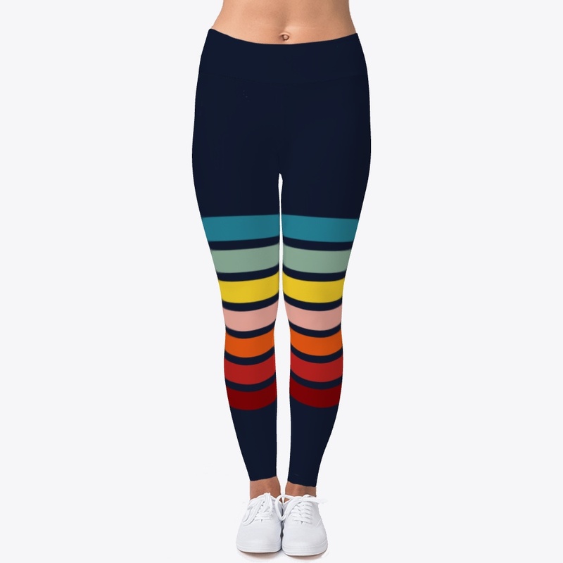 Sanuma - 70s Vintage Style Retro Stripes