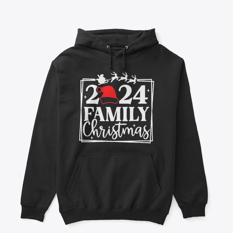 "2024 Family Christmas" design print 🎄