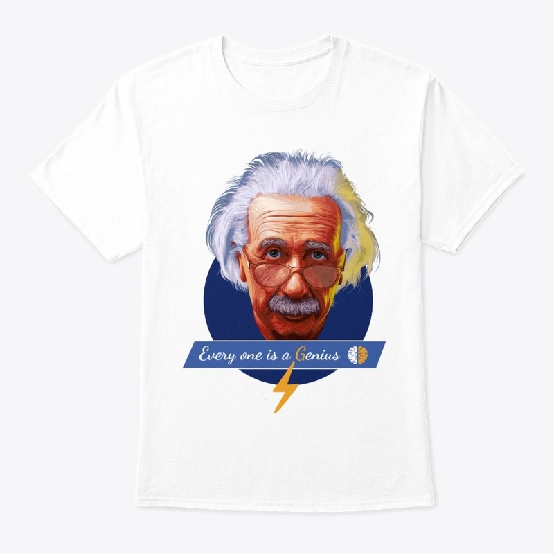 Albert Einstein Everyone is a genius 🧠