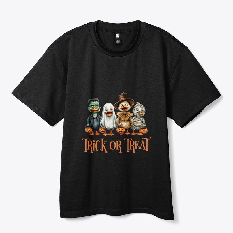 Trick or Treat Halloween Ducks