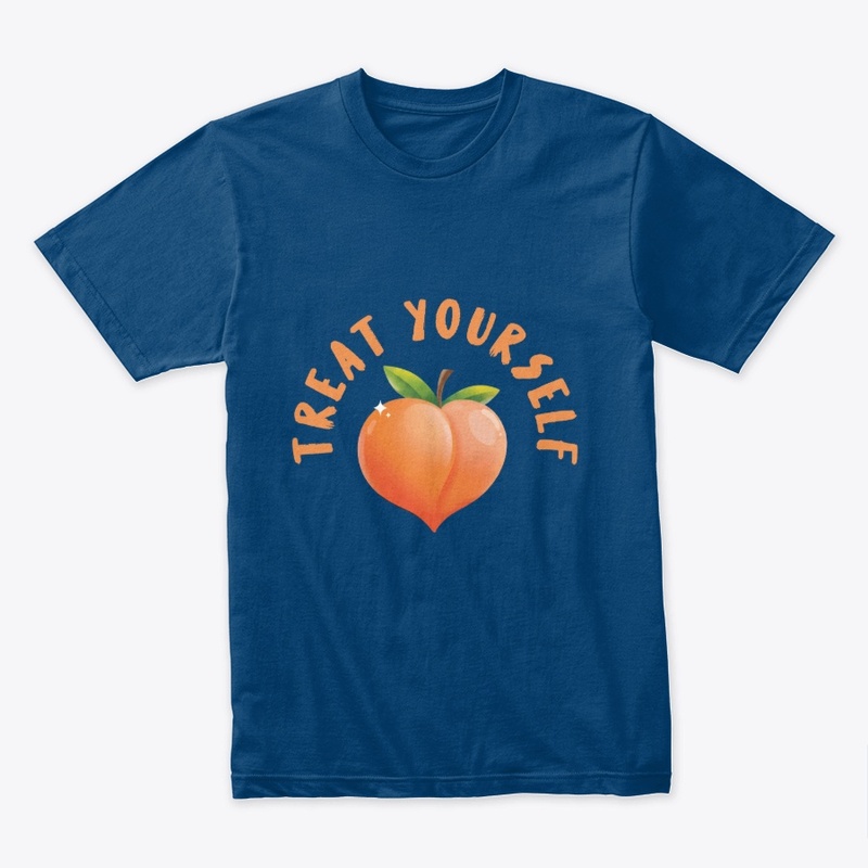 Men - Treat Yourself Peach Ass T-Shirt