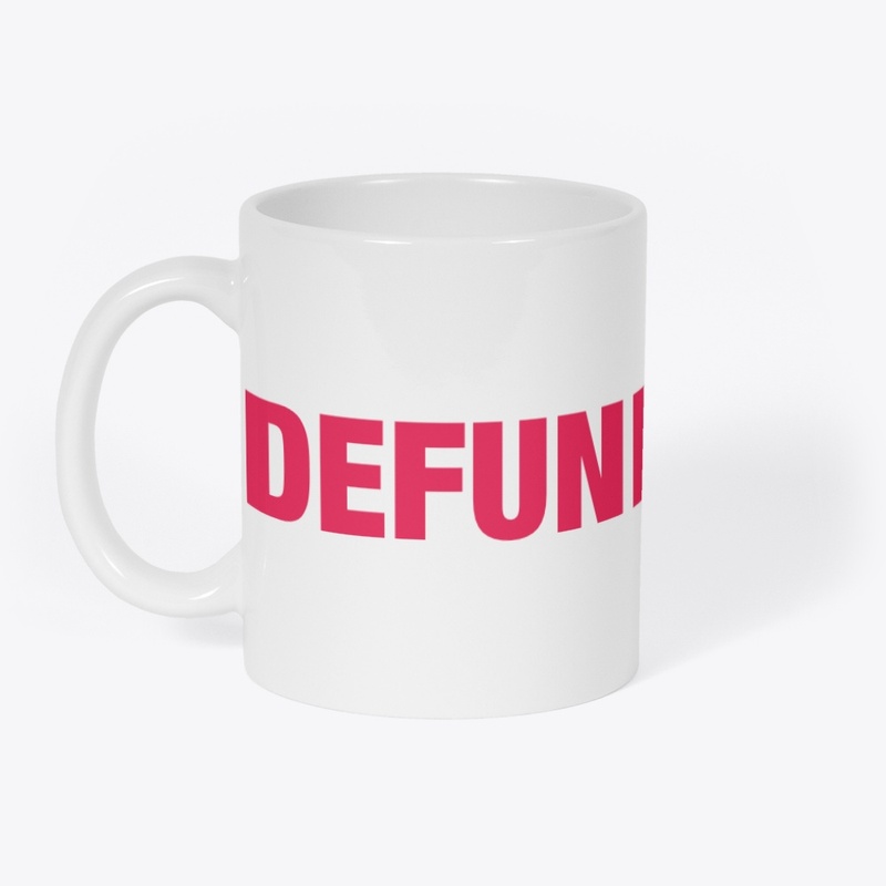DEFUND THE FBI #MUG #CAFE #WORKDAY