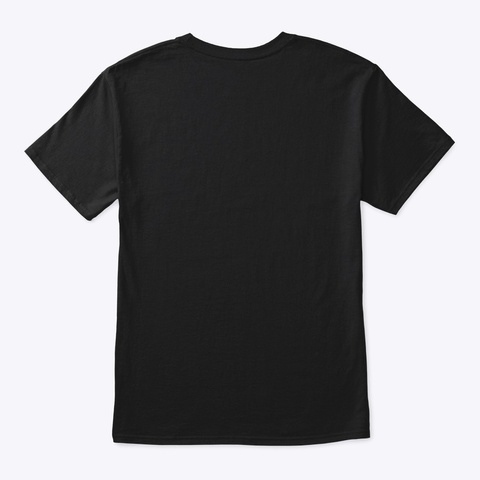 The 'synth Hop!' Tee Black T-Shirt Back