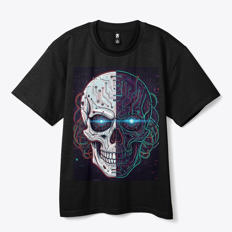 Cyberpunk Skull