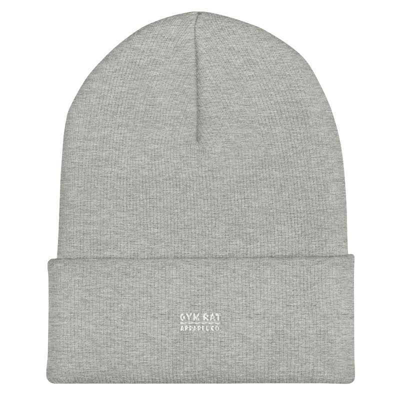 GYM RAT Beanie - Grey 