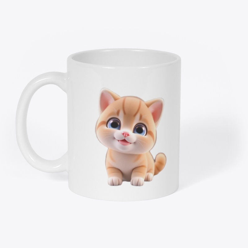 Cute cat mug