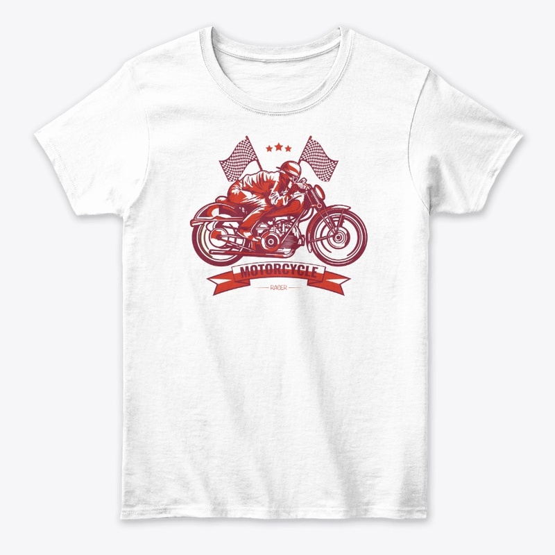 Motorcycle Racer T-shirt Design
