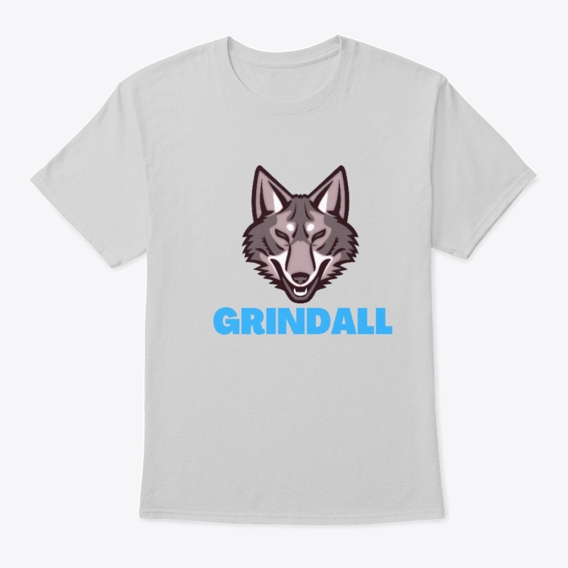 GRINDALL WOLF T SHIRT DESIGN 