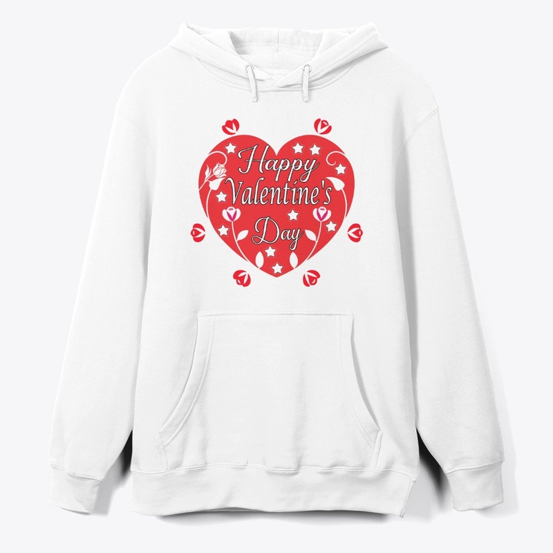 Best Valentine's Day White T-Shirts