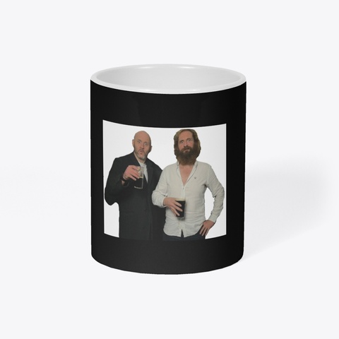 Stay Away From Yourself! Black T-Shirt Right