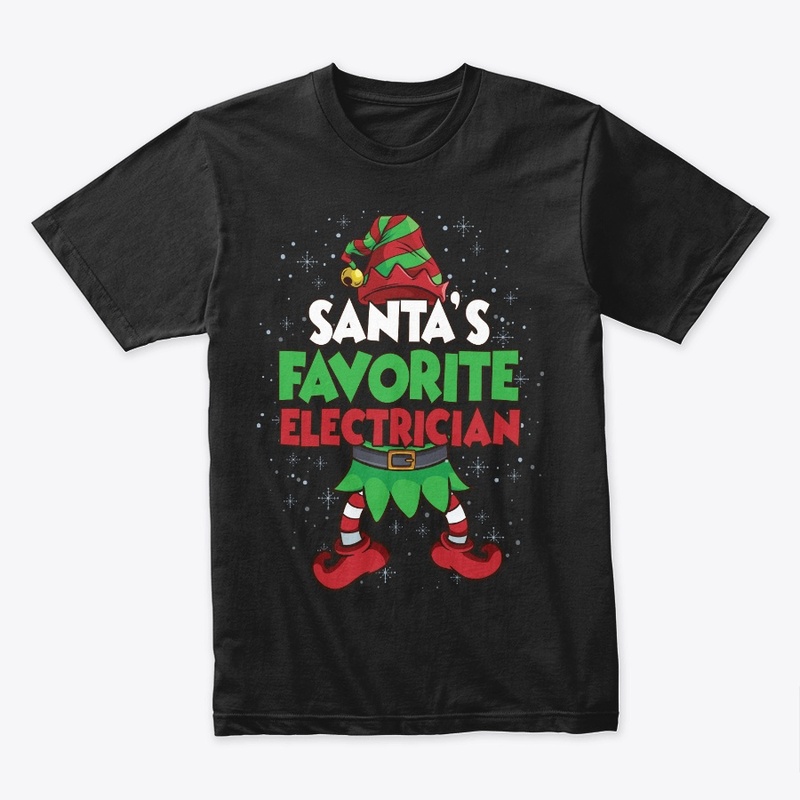 Santa's Favorite Electrician Hoodie