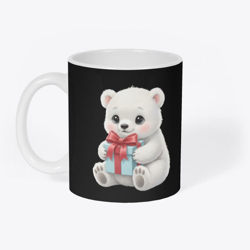 Sweet Polar Bear Christmas Gift T-Shirt