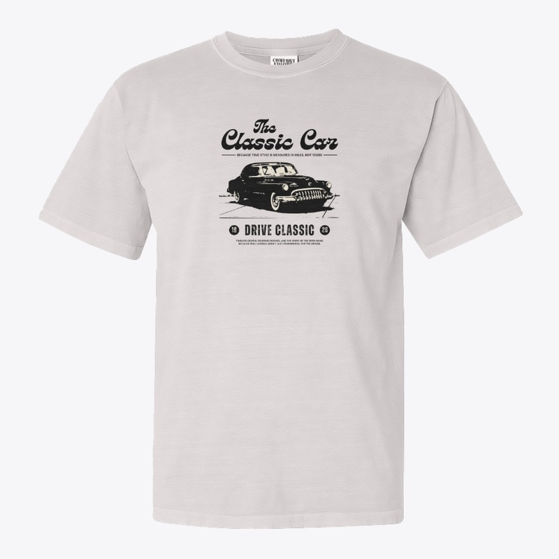 Vintage car illustration 