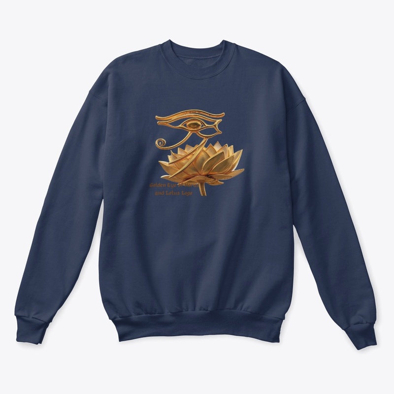 Golden Eye of Horus and Lotus