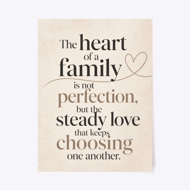 Steady Love Family Poster