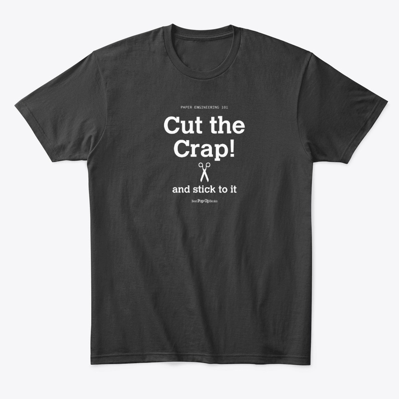 Cut the Crap T-shirt Black