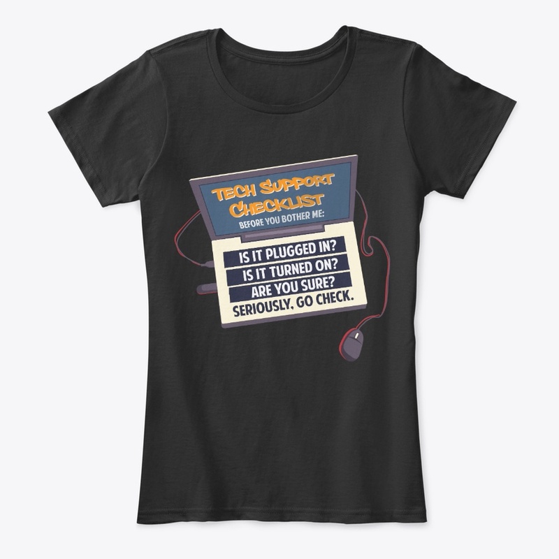 Computer Tech Support Checklist Gift