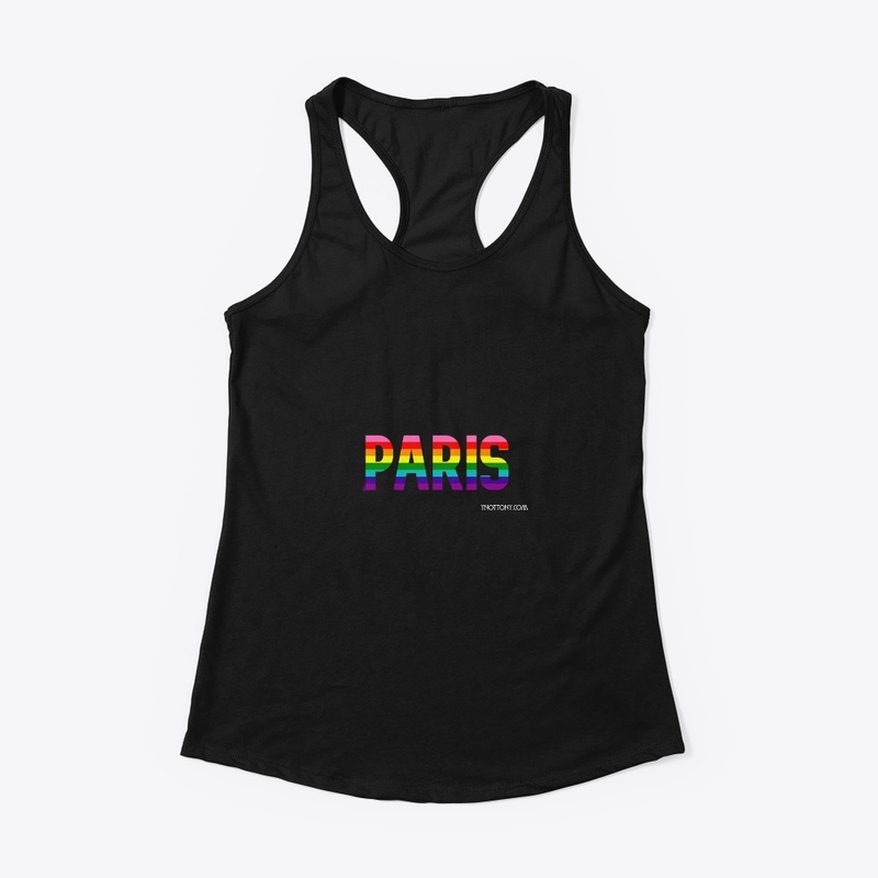 Paris Pride Rainbow Flag Apparel
