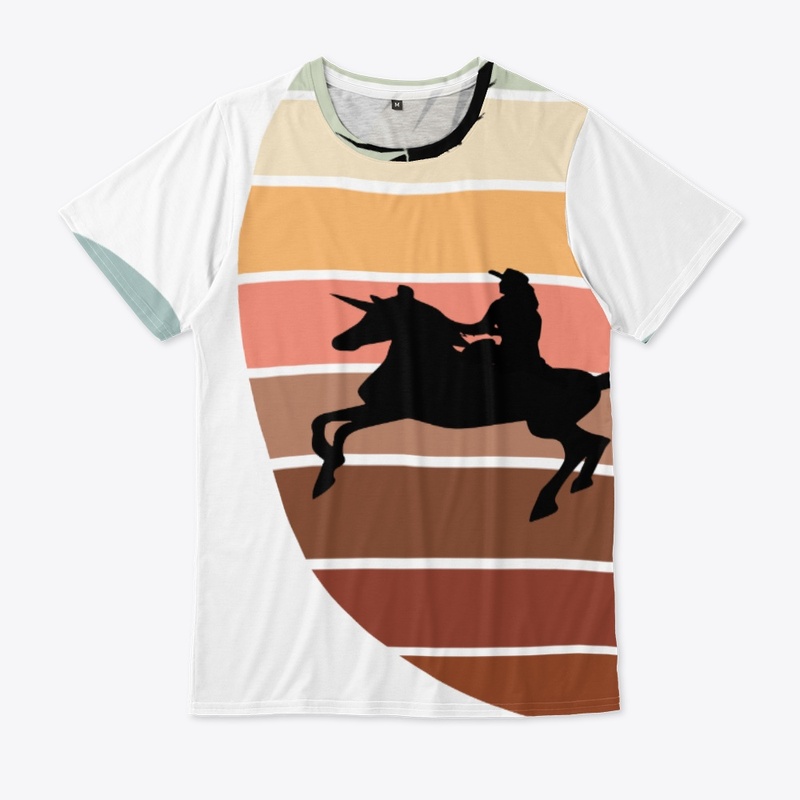 Retro vintage sunset design