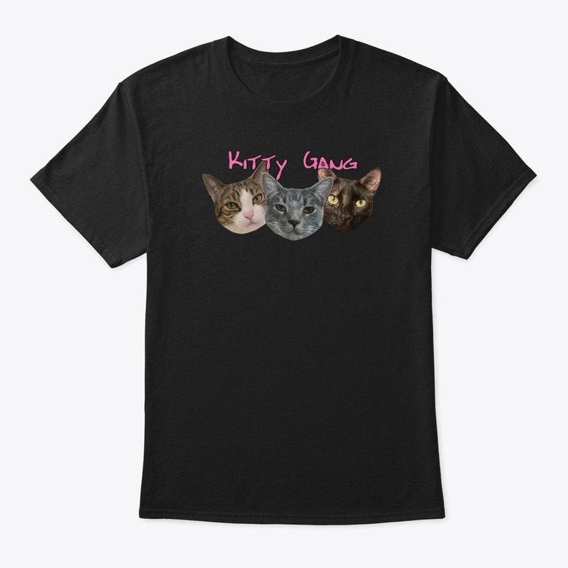 Kitty Gang Collection Pink Text