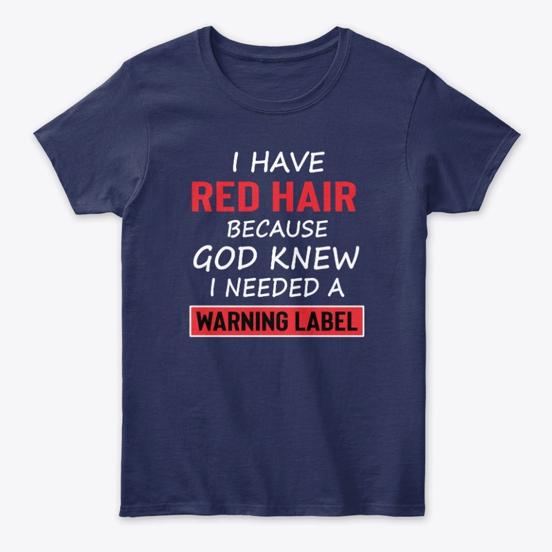 I have red hair!
