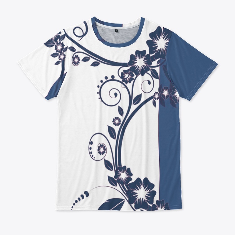 Blue and white pattern collection