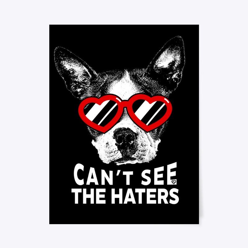 Boston Terrier Can't See T-Shirt