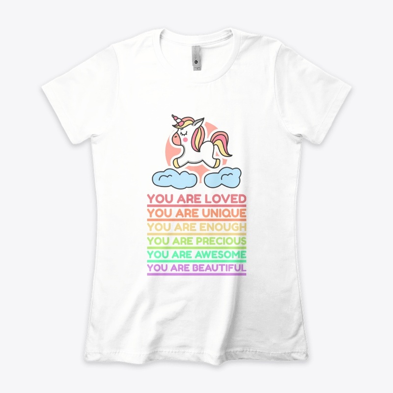 You Are Worth It - Rainbow Unicorn