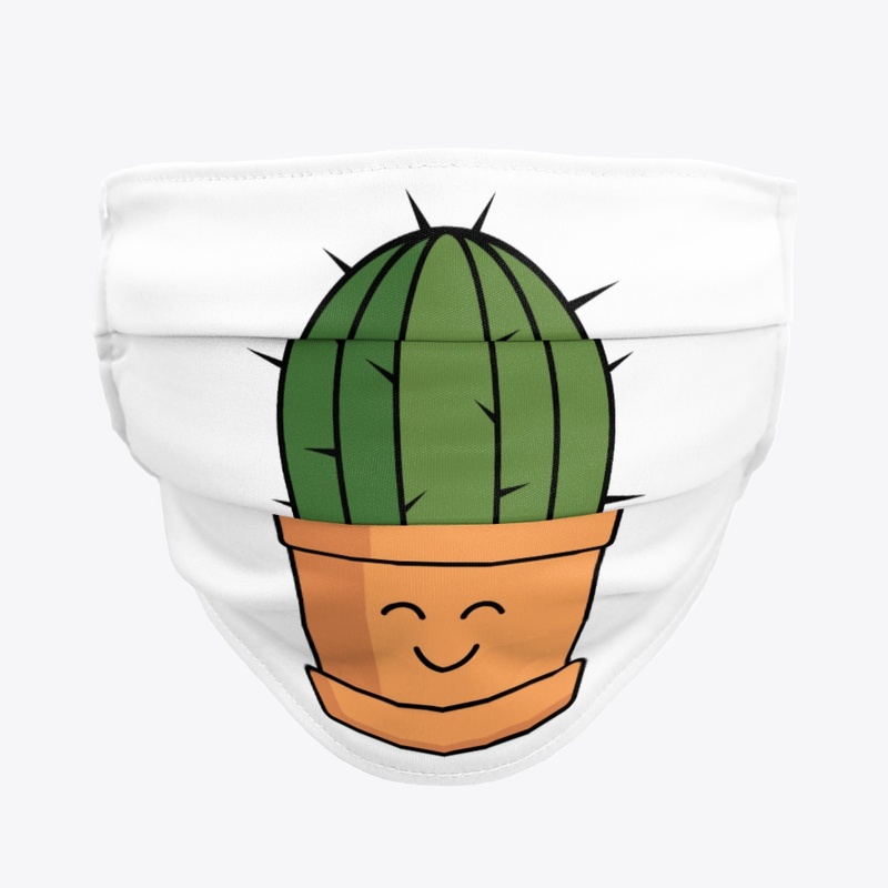 I'm sharp, but cute - smiling cactus