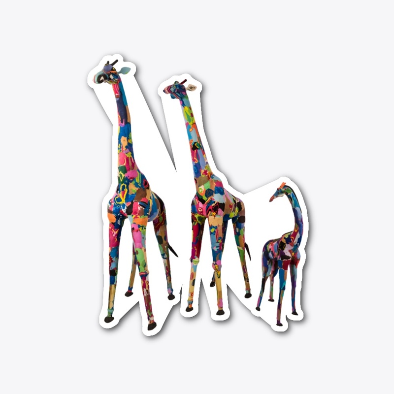 "Giraffe Family"