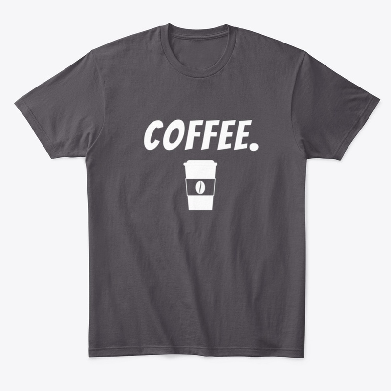 Coffee Shirt Minimalist Design