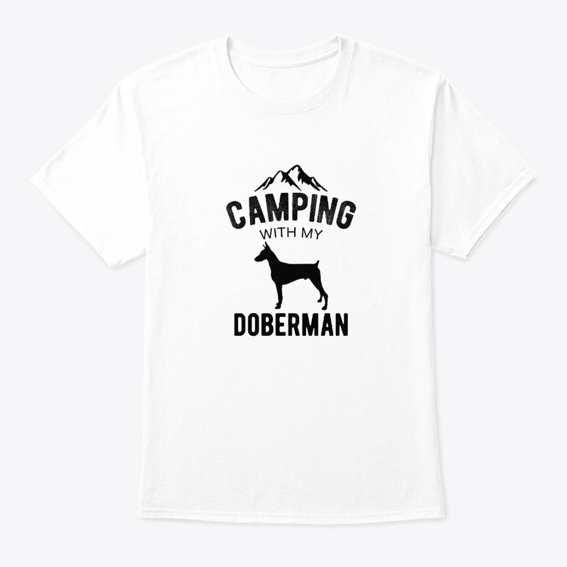 Camping With My Doberman Dog Lover Puppy